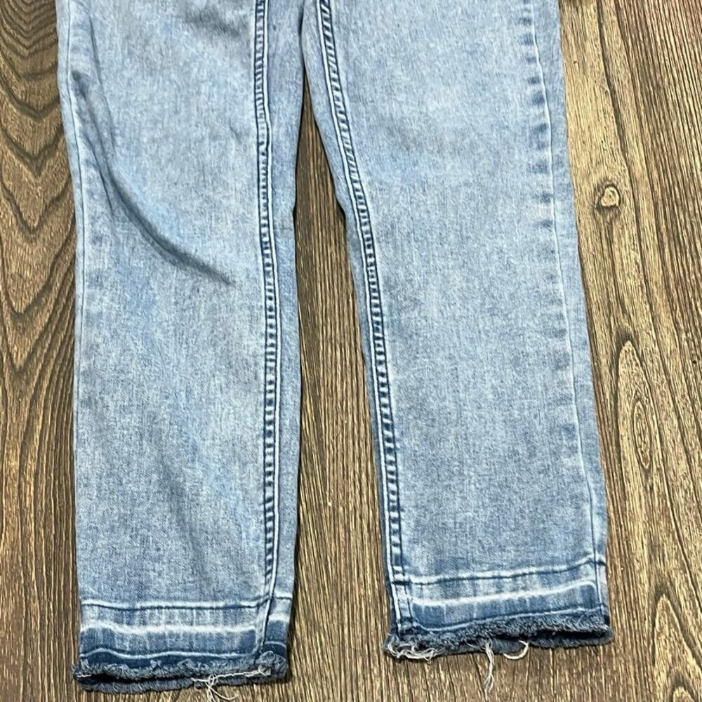 Calvin Klein Jeans Ankle Skinny Denim Mid Rise Stretch Light Wash Blue Size 4 - Picture 2 of 11